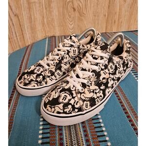 Disney Mickey Mouse All Over Tennis Shoes Sneakers Womens Size 10 RN 129855